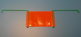 Tasche mit Kunststoff - Haken 150 mm