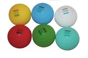 Noppenball "Made in Germany", bedruckbar (Massageball, Bumpyball, Knetball, Stressball)