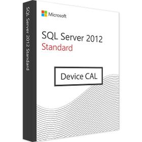 Microsoft SQL Server 2012 Standard - 10 Device CALs