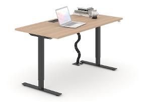 Sitz-Steh-Schreibtisch ONE 160x70 elektrisch höhenverstellbar unterschiedlische Designes