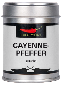 Cayenne-Pfeffer, gemahlen