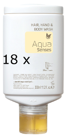 18 x Aqua Senses press + wash Multi Care 330ml