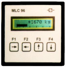 Wiegeelektronik / Waagensteuerung / Wägeindikator MLC96