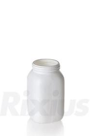 Chemikalienflasche aus HDPE weiß