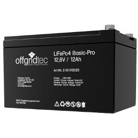 Offgridtec LiFePo4 Basic-Pro 12/12 Akku 12Ah 12,8V 128Wh