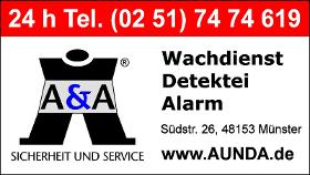 Detektei: A & A Sicherheit und Service ®