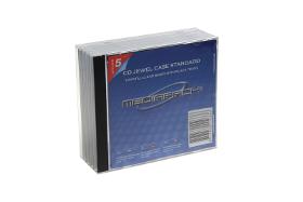 CD Jewelcase 5er Pack - MPI - schwarz