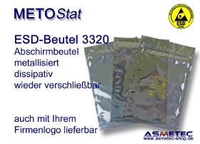ESD-Abschirmbeutel 3320, Druckverschluss