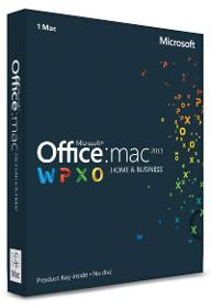 Microsoft Office 2011 Home and Business Mac