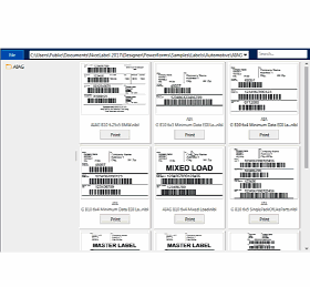 NiceLabel Powerforms  -Etikettendesign mit Formularfunktion und Etikettendruck