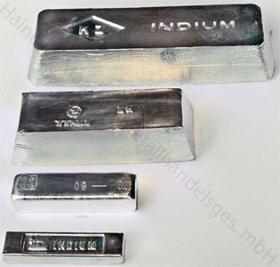 Indium Metall (In) 99,99% ; 99,999%; 99,9999% Reinheit