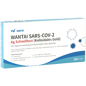 Wantai Schnelltest (KITA-/Schul-Test) - CE/2854 Laien 5er Verpackung Lollitest Bis Zu 2€ Netto