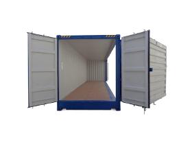 40' High Cube Side Door (Open Side) Container - Öffnung auf einer kurzen & einer langen Seite