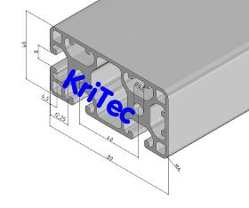 KriTec Profile 8 80x40