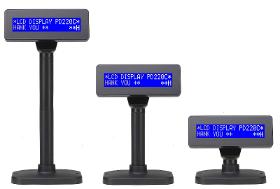 VP220C2, LCD Kundenanzeige, VFD-Anzeigen für Kassen