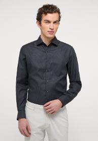 ETERNA Hemden Soft Twill anthrazit (Supersoft-Herren-Hemd für Messe & Industrie)