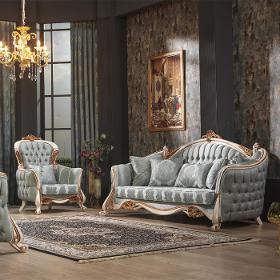 Royal Möbel Luxuscouch Wohnzimmer Sofa Set Designs Holz für 