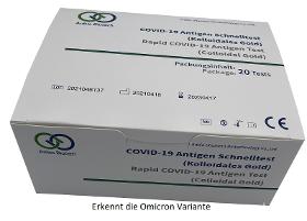Anbio Biotech, Corona Antigen Nasen-Rachenabstrich oder als Lutschtest,Lolli Test 3 .1