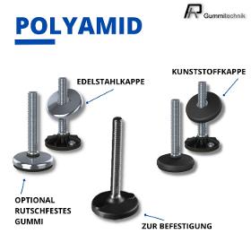 Polyamid Maschinen- und Gerätestellfüße
