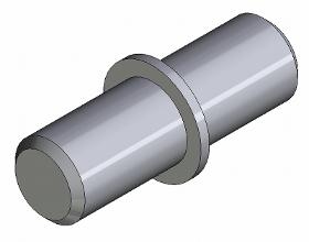 Bodenträger Duplo - Stahl - Ø 5mm - hell verzinkt