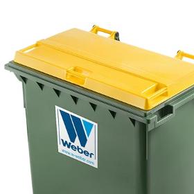 Müllbehälter MGB 660 Liter Flachdeckel von Weber