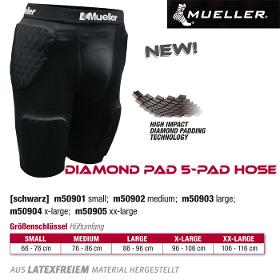 MUELLER Diamond Pad 5-Pad Hose