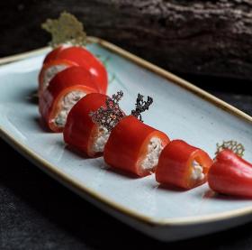 Lombardi rote Peperoni mit Frischkäse 200g