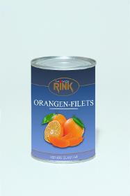 Orangen-Filets, 425 ml, leicht gezuckert