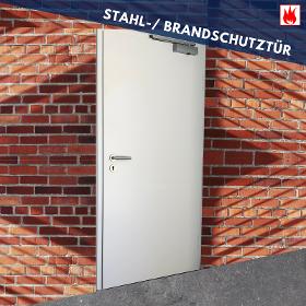 EASY30-DE Standard Brandschutztür T30, Garagentür Kellertür - Außentür Nebeneingangstür in Deutschland