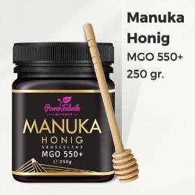 Manuka Honig, MGO 550+, 250 gr.