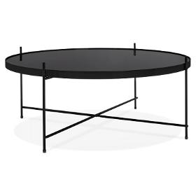 Ryana Big Design Couchtisch (schwarz) - Niedrige Tische