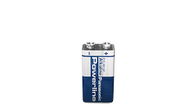  Panasonic 6LR61 9V E-Block Powerline Alkaline
