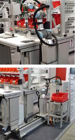 Arbeitsplatzsysteme mit kollaborierenden Robotern (Cobots)