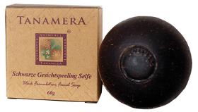 Tanamera® Schwarze Gesichtspeelingseife, 60g, EAN...