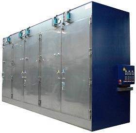Wärmekammer für 40 x 200 Liter Fässer auf 10 CP3-Paletten