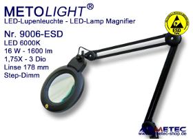 METOLIGHT LED Lupenleuchte 9006-ESD