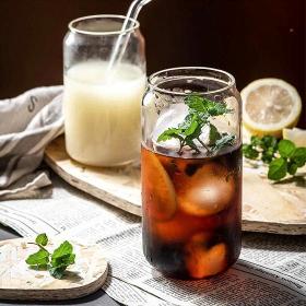 Cola Kann Milch Saft Tasse Nordic Kreative Glas Kaltes Geträ