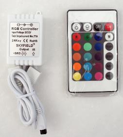 10x SKYFIELD 24 Taste IR Controller für LED RGB Leiste