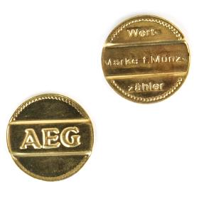 AEG Wertmarken Waschmarken für Münzgeräte