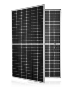 Black Solarpanel 166mm glas glas Photovoltaikmodule 144 Zellen 430W-450W Solarmodul