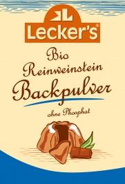 LECKER'S Bio Reinweinstein-Backpulver