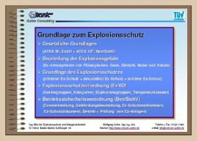 Explosionsschutz / Seminar + Schulung