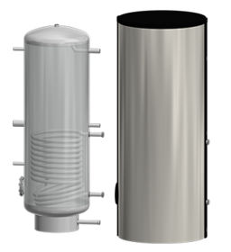 Warmwasserbereiter mit 1 Heizregister USE-1, 150-1000 Liter