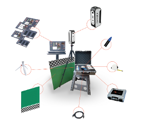 Sam3D lite Hardware-Kit für die posturale Untersuchung