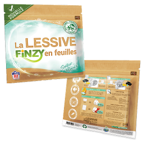 Blattwaschmittelbeutel Finzy - 32 Waschgänge