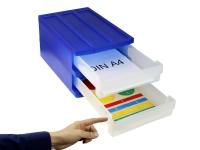Hails Aufbewahrungsbox – Schubladenbox für DIN A4, 2 Schubladen