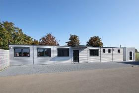 Heinkel Modulbau realisiert in nur 8 Wochen neues Betriebsgebäude mit Auslieferungslager für Brauerei Bad Schussenried