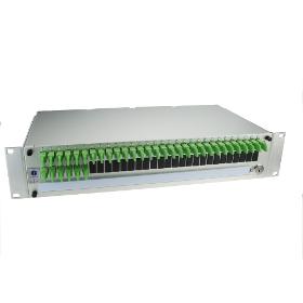 Future Box 2 HE 19" Simplex 36 Ports E-2000® 0,1dB APC Singlemode