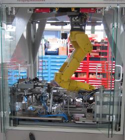 In Line Automation - Messzelle der Fa Lehnert -  Fertigungsmesstechnik