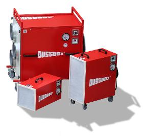 DustBox® - Hochleistungsluftreiniger für Bau, Gewerbe und Industrie